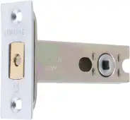 AR8018-76-SC/PB Hoppe Heavy Duty Bathroom Deadbolt 76mm - Satin Chrome / Polished Brass (87101338)