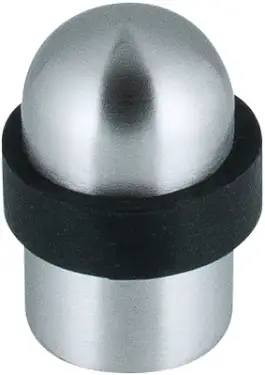 Click Here To Enlarge This Photo Of AR334F Hoppe Ø 30mm x 50mm High Dome Shaped Door Stop - Satin Stainless Steel (87104404)