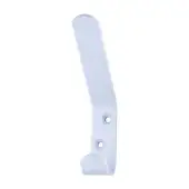 AR135B Hoppe 125mm Strip Pattern Hat And Coat Hook - Satin Anodised Aluminium (8500693)