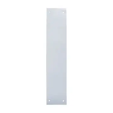 Click Here To Enlarge This Photo Of AR146 Hoppe 75mm x 305mm Finger Plate (Square Corners) - Satin Anodised Aluminium (8500791)