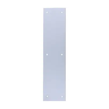 Click Here To Enlarge This Photo Of AR224C Hoppe 75mm x 350mm Finger Plate (Square Corners) - Satin Anodised Aluminium (8562741)