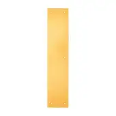 AR424B Hoppe 350mm x 75mm Finger Plate - Polished Brass (8506727)