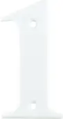 AR740-1-WHT Hoppe Face Fix Numeral 1 - White (87143547)