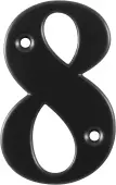 AR740-8-BLK Hoppe Face Fix Numeral 8 - Black (87143750)