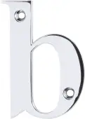 AR740-B-PCH Hoppe Face Fix Letter B - Polished Chrome (50000105)