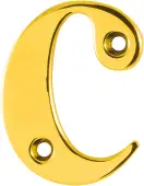 AR740-C-PBR Hoppe Face Fix Letter C - Polished Brass (50000135)