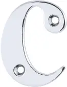 AR740-C-PCH Hoppe Face Fix Letter C - Polished Chrome (50000147)