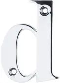 AR740-D-PCH Hoppe Face Fix Letter D - Polished Chrome (50000184)