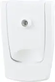 AR725-WHT Hoppe Designer Door Knocker With Viewer - White (87143491)
