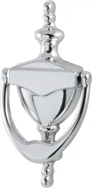 Click Here To Enlarge This Photo Of AR726-PCH Hoppe Traditional Door Knocker - Polished Chrome (87143428)