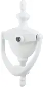 AR727-WHT Hoppe Traditional Door Knocker With Viewer - White (87143435)