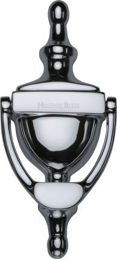 Click Here To Enlarge This Photo Of V910 152-PC Heritage Brass Urn Knocker 6" Polished Chrome Finish
