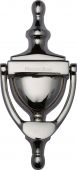 V910 152-PNF Heritage Brass Urn Knocker 6" Polished Nickel Finish