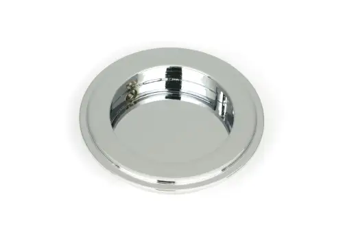 Click Here To Enlarge This Photo Of 47184 From the Anvil Polished Chrome 75mm Art Deco Round Pull