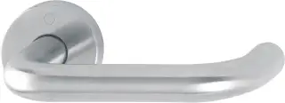 EX138Z/42 (AR361/10) Hoppe Paris Return to Door Lever on 8mm Rose - G316 Satin Stainless Steel (87100872)