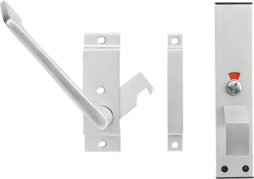 Click Here To Enlarge This Photo Of AR751/15 Hoppe Reversible Facility indicator Set - Aluminium (87135280)
