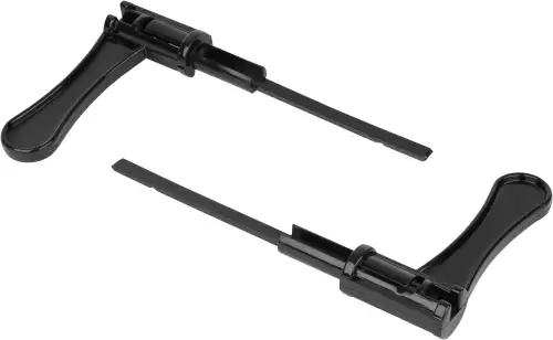 Click Here To Enlarge This Photo Of AR600-LEVER-TEMP Hoppe Temporary Lever Handles Set - Black (87127260)