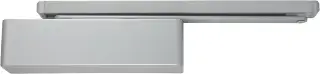 AR6409B-L-SE Hoppe Size 2-4 Cam Action Slide Arm Overhead Door Closer with Slimline Cover (Pull Side) - Silver (50008407)