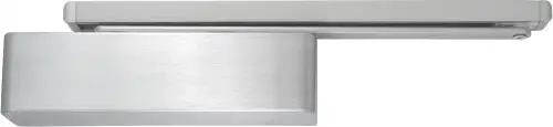 Click Here To Enlarge This Photo Of AR6409G-L-SSS Hoppe Size 2-4 Cam Action Slide Arm Overhead Door Closer with Slimline Cover (Push Side) - Satin Stainless Steel (50008432)