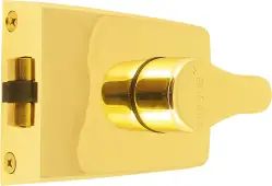 AR850-SC-SC Hoppe 60mm Standard Roller Bolt Deadlocking Nightlatch - Satin Chrome Case c/w Cylinder (87108532)