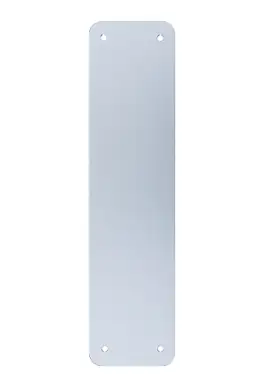 Click Here To Enlarge This Photo Of AR224A-SAA Hoppe Fingerplate 300mm x 75mm, Radius Corner - Aluminium (50014894)