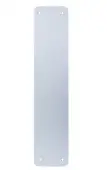 AR224C-SAA Hoppe Fingerplate 350mm x 75mm, Radius Corner - Aluminium (50014900)