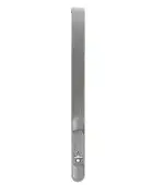 AR326B-R-SSS Hoppe 200mm x 20mm Lever Action Flush Bolt, Radius End - Satin Stainless Steel (87134462)