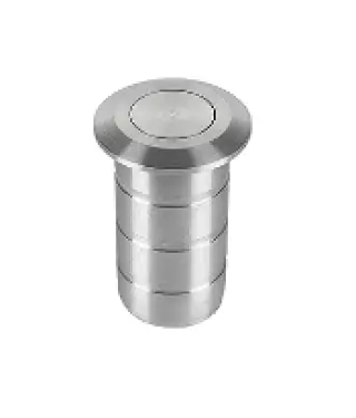 Click Here To Enlarge This Photo Of AR336 Hoppe Dust Excluding Socket - Satin Stainless Steel (87109998)