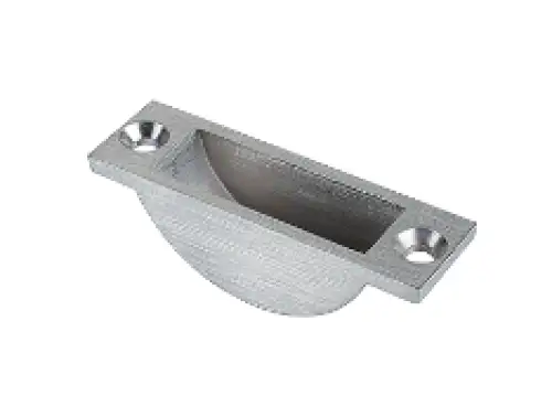 Click Here To Enlarge This Photo Of AR335 Hoppe Easy Clean Socket - Satin Stainless Steel (87109984)
