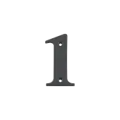 AR740-1-AG Hoppe Face Fix Numeral 1 - Anthracite Grey Finish (50022301)