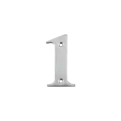 AR740-1-SC Hoppe Face Fix Numeral 1 - Satin Chrome (50022295)