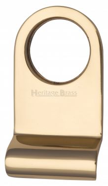 Click Here To Enlarge This Photo Of V930-PB Heritage Brass Round Cylinder Pull Polished Brass Finish