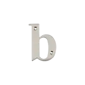 AR740-B-GRA Hoppe Face Fix Letter B - Graphite Finish (50022155)