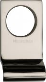 V933-PNF Heritage Brass Square Cylinder Pull Polished Nickel Finish