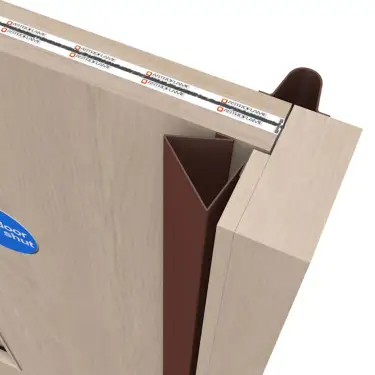 Click Here To Enlarge This Photo Of AFFKBR Astroflame Commercial 3 Panel Finger Guard (Front) Brown 1960mm