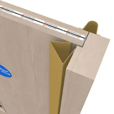 Click Here To Enlarge This Photo Of AFFKBEE Astroflame Commercial 3 Panel Finger Guard (Front) Beech 1960mm