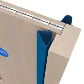 AFFKBLU Astroflame Commercial 3 Panel Finger Guard (Front) Blue 1960mm