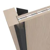 AFFKANTH Astroflame Commercial Finger Guard (Rear) Anthracite Grey 1960mm
