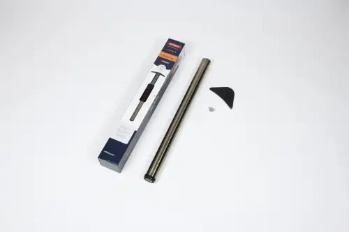 Click Here To Enlarge This Photo Of L183AB Rothley Worktop Table Leg 60mm (Dia) x 870mm (L) - Antique Brass