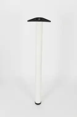 Click Here To Enlarge This Photo Of L183MW Rothley Worktop Table Leg 60mm (Dia) x 870mm (L) - Matt White