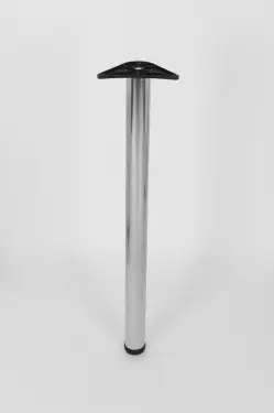 Click Here To Enlarge This Photo Of L183SM Rothley Worktop Table Leg 60mm (Dia) x 870mm (L) - Polished Stainless Steel