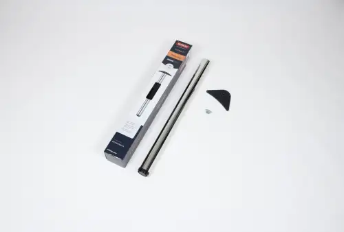 Click Here To Enlarge This Photo Of L183SM Rothley Worktop Table Leg 60mm (Dia) x 870mm (L) - Polished Stainless Steel