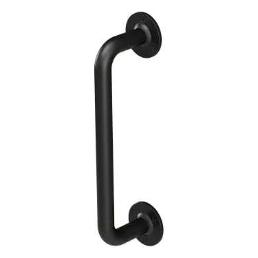 Click Here To Enlarge This Photo Of J401BMB Rothley 305mm x 25mm Grab Rail Matt Black (SS)