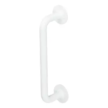 Click Here To Enlarge This Photo Of J401BMW Rothley 305mm x 25mm Grab Rail Matt White (SS)