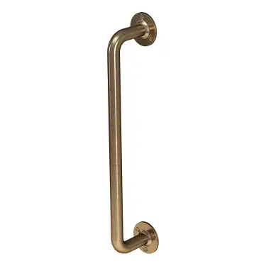 Click Here To Enlarge This Photo Of J402BAB Rothley 457mm x 25mm Grab Rail Antique Brass (SS)