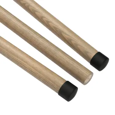 Click Here To Enlarge This Photo Of KDMB3600 Rothley Wooden 'Baroque' Handrail Kit (3 x 1.2mtr) Drift Wood with Matt Black Fittings (Internal Only)