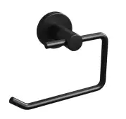 BTR20MB Rothley Round Toilet Roll Holder Matt Black