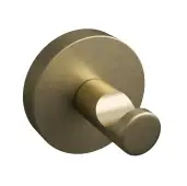 BTR30BR Rothley Round Robe Hook Satin Brass