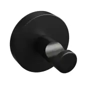 BTR30MB Rothley Round Robe Hook Matt Black