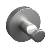 BTR30SB Rothley Round Robe Hook Brushed Silver